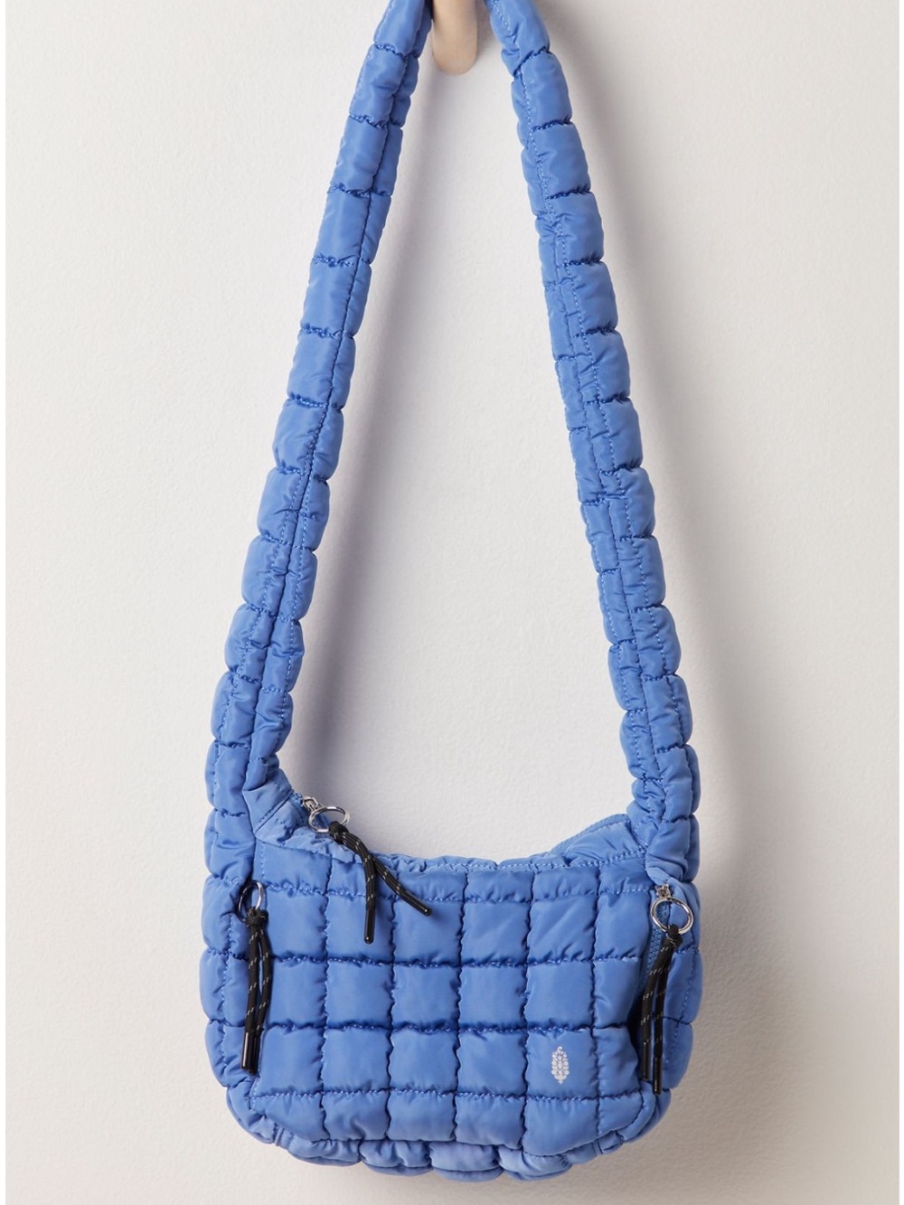 QUILTED BABY CARRYALL SLING BAG BLUEBERRY